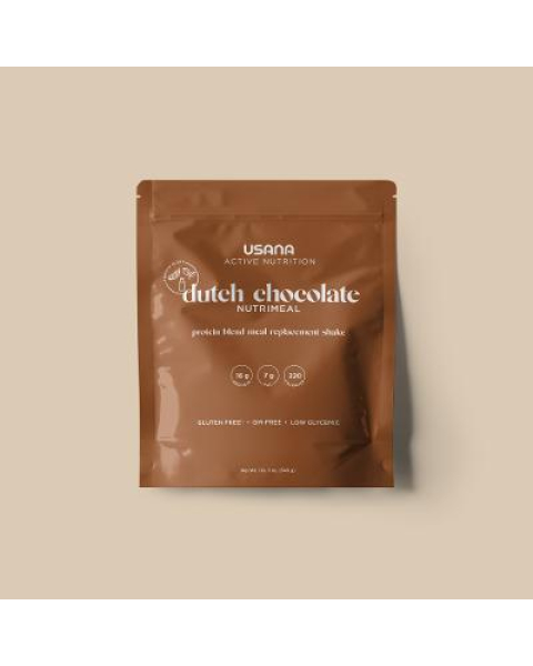 USANA Dutch Chocolate Soy Protein Nutrimeal™  Gusset (9 Servings) 