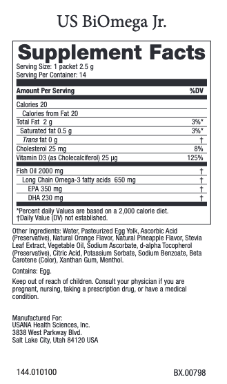 usa usana biomega jr